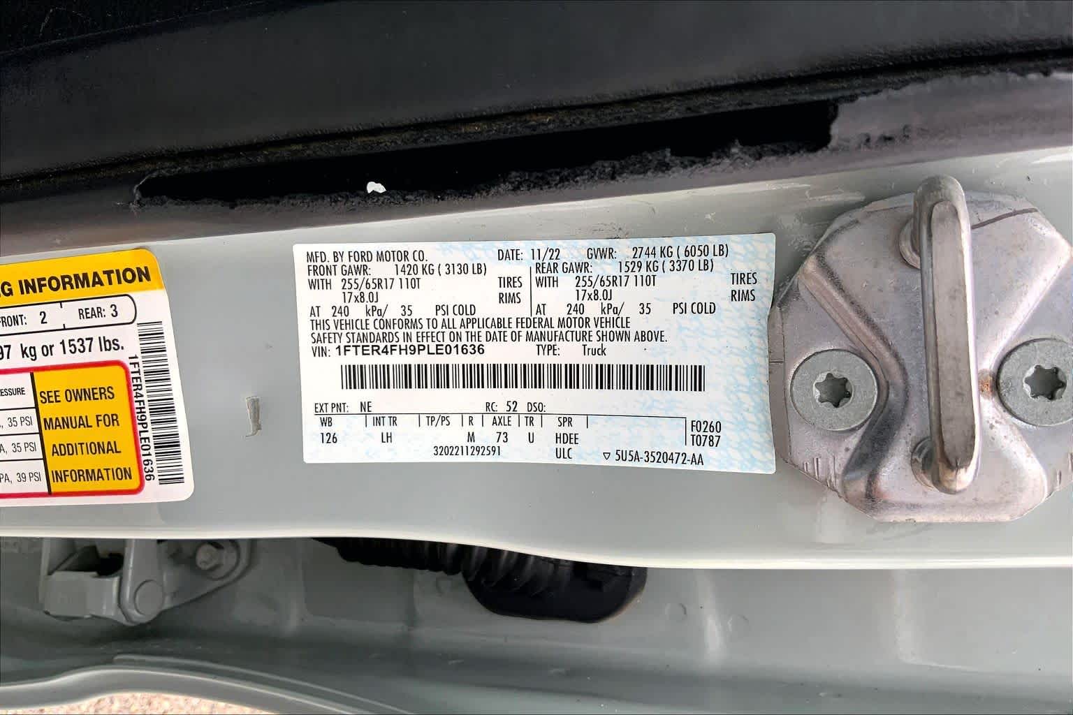 2023 Ford Ranger XLT Cactus Gray at Tomball Ford