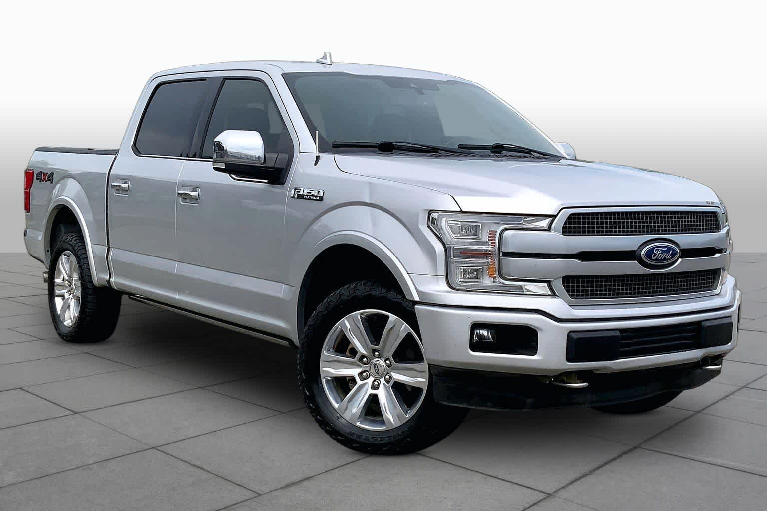 2019 Ford F-150 Platinum Ingot Silver at Mac Haik Ford