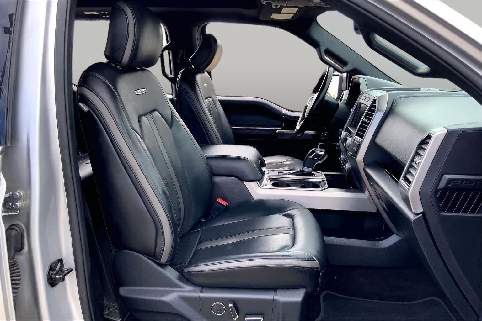 2019 Ford F-150 Platinum Ingot Silver at Mac Haik Ford
