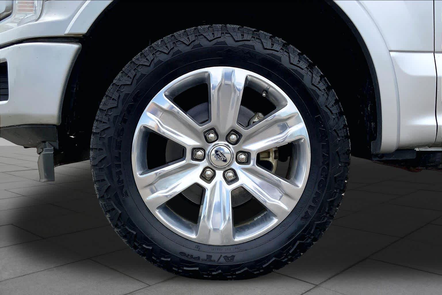 2019 Ford F-150 Platinum Ingot Silver at Mac Haik Ford