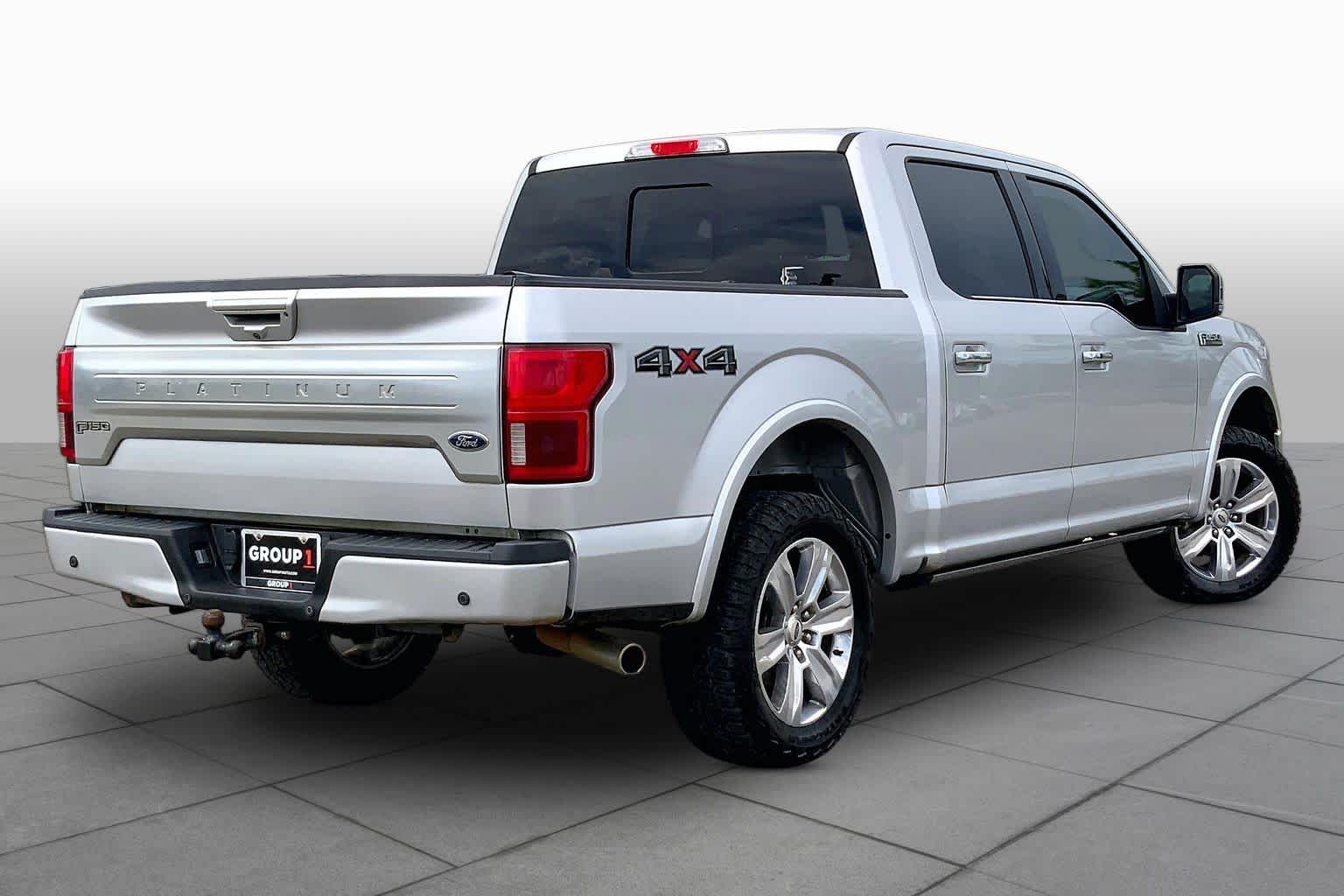 2019 Ford F-150 Platinum Ingot Silver at Mac Haik Ford