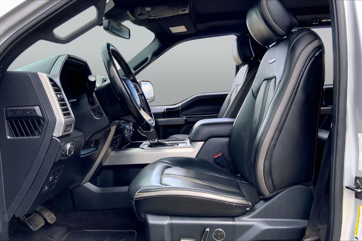 2019 Ford F-150 Platinum Ingot Silver at Mac Haik Ford