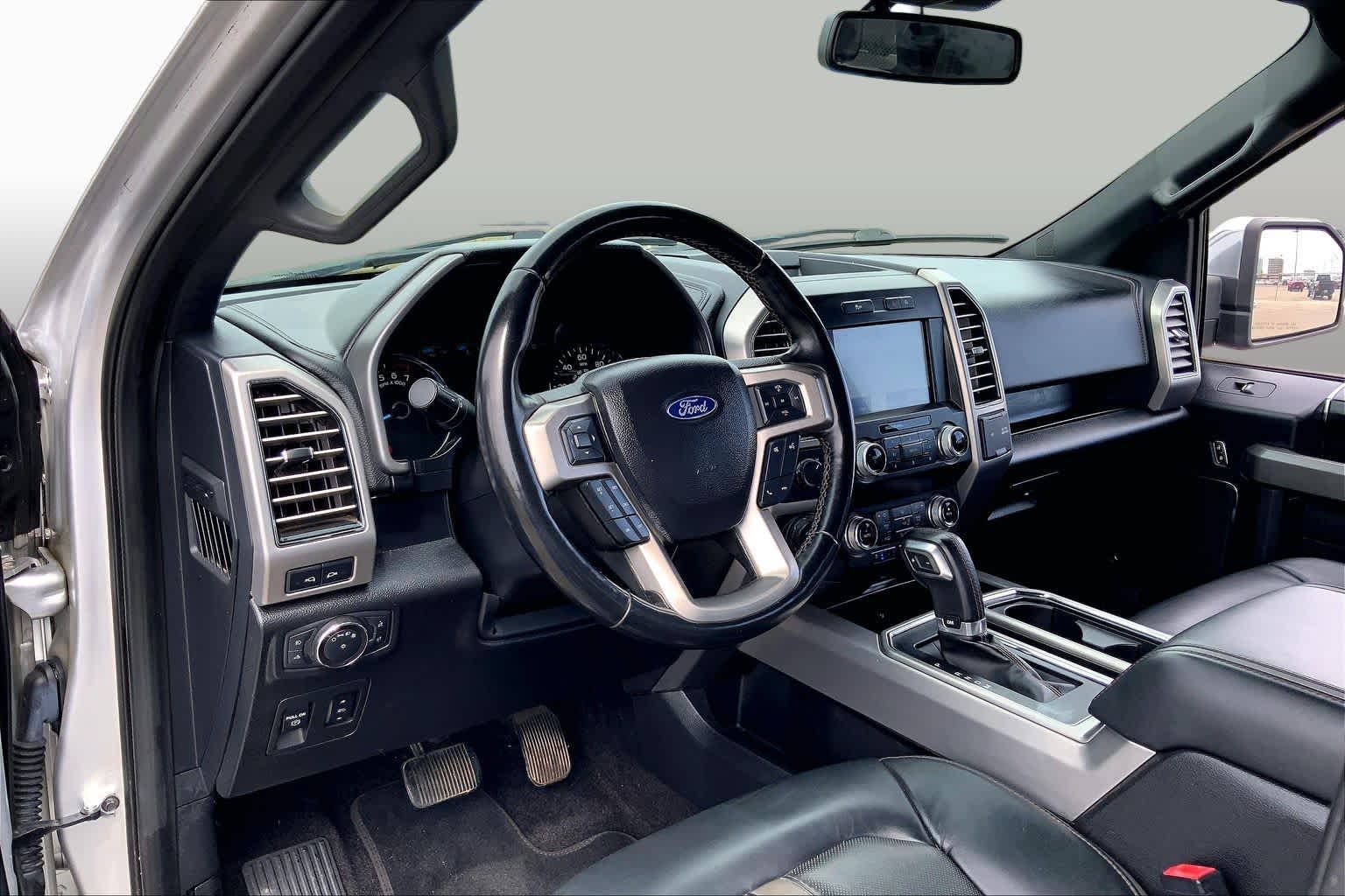 2019 Ford F-150 Platinum Ingot Silver at Mac Haik Ford