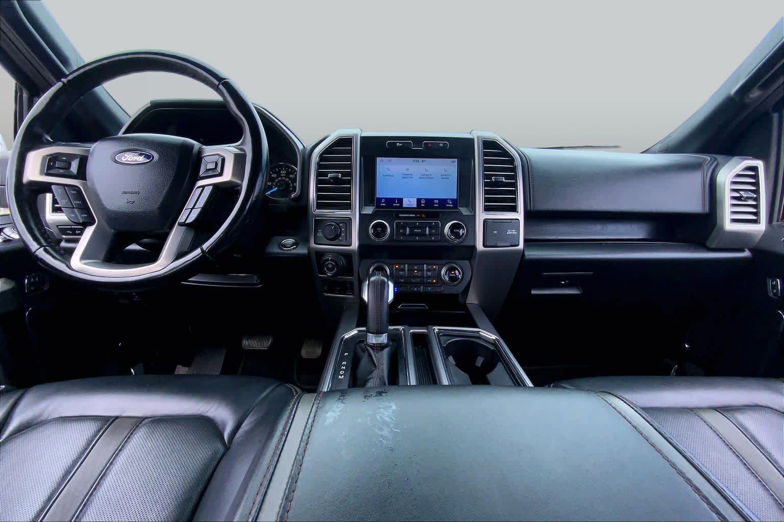 2019 Ford F-150 Platinum Ingot Silver at Mac Haik Ford