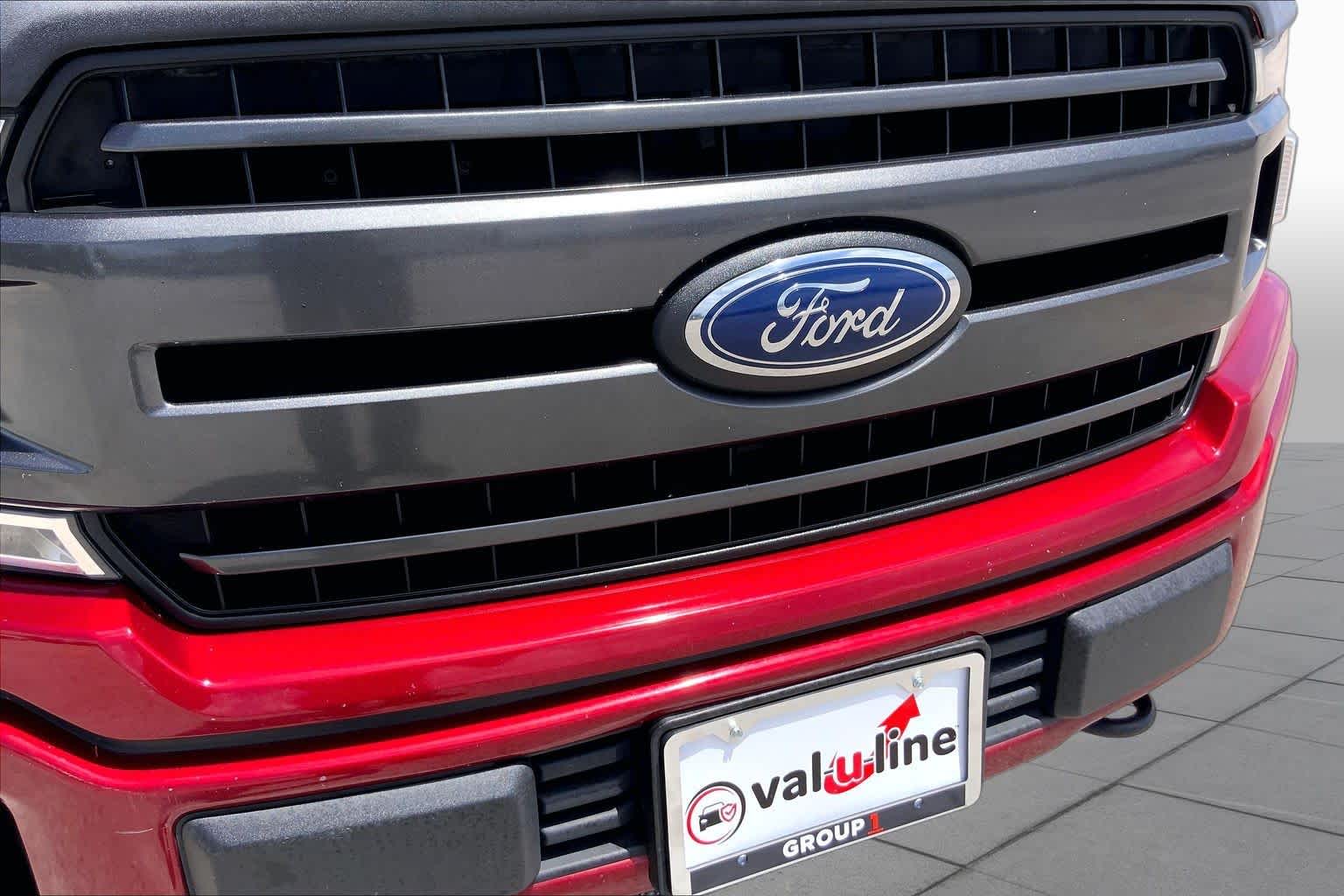 2018 Ford F-150 XLT Ruby Red Metallic Tinted Clearcoat at Tomball Ford