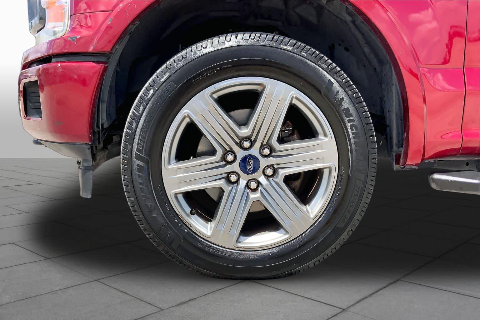 2018 Ford F-150 XLT Ruby Red Metallic Tinted Clearcoat at Tomball Ford