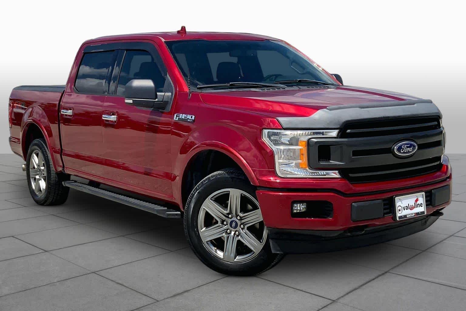 2018 Ford F-150 XLT Ruby Red Metallic Tinted Clearcoat at Tomball Ford