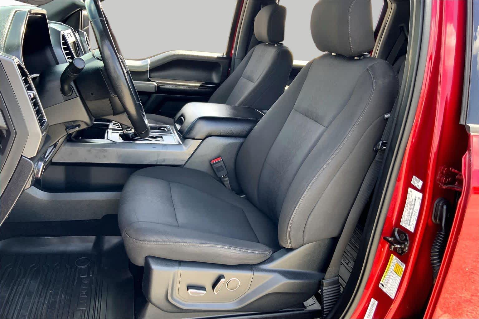 2018 Ford F-150 XLT Ruby Red Metallic Tinted Clearcoat at Tomball Ford