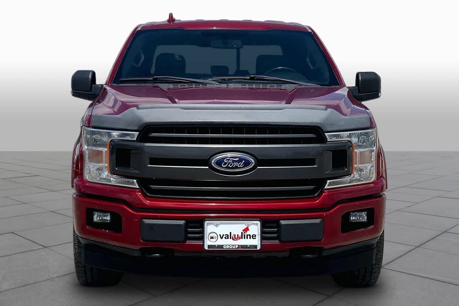 2018 Ford F-150 XLT Ruby Red Metallic Tinted Clearcoat at Tomball Ford