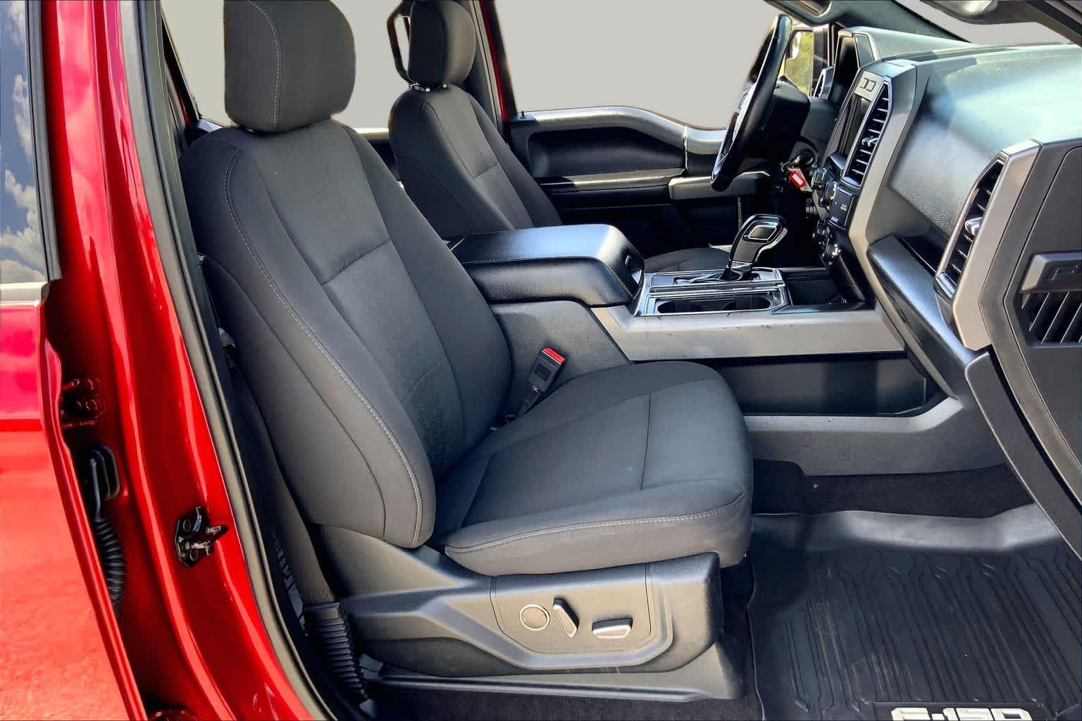 2018 Ford F-150 XLT Ruby Red Metallic Tinted Clearcoat at Tomball Ford