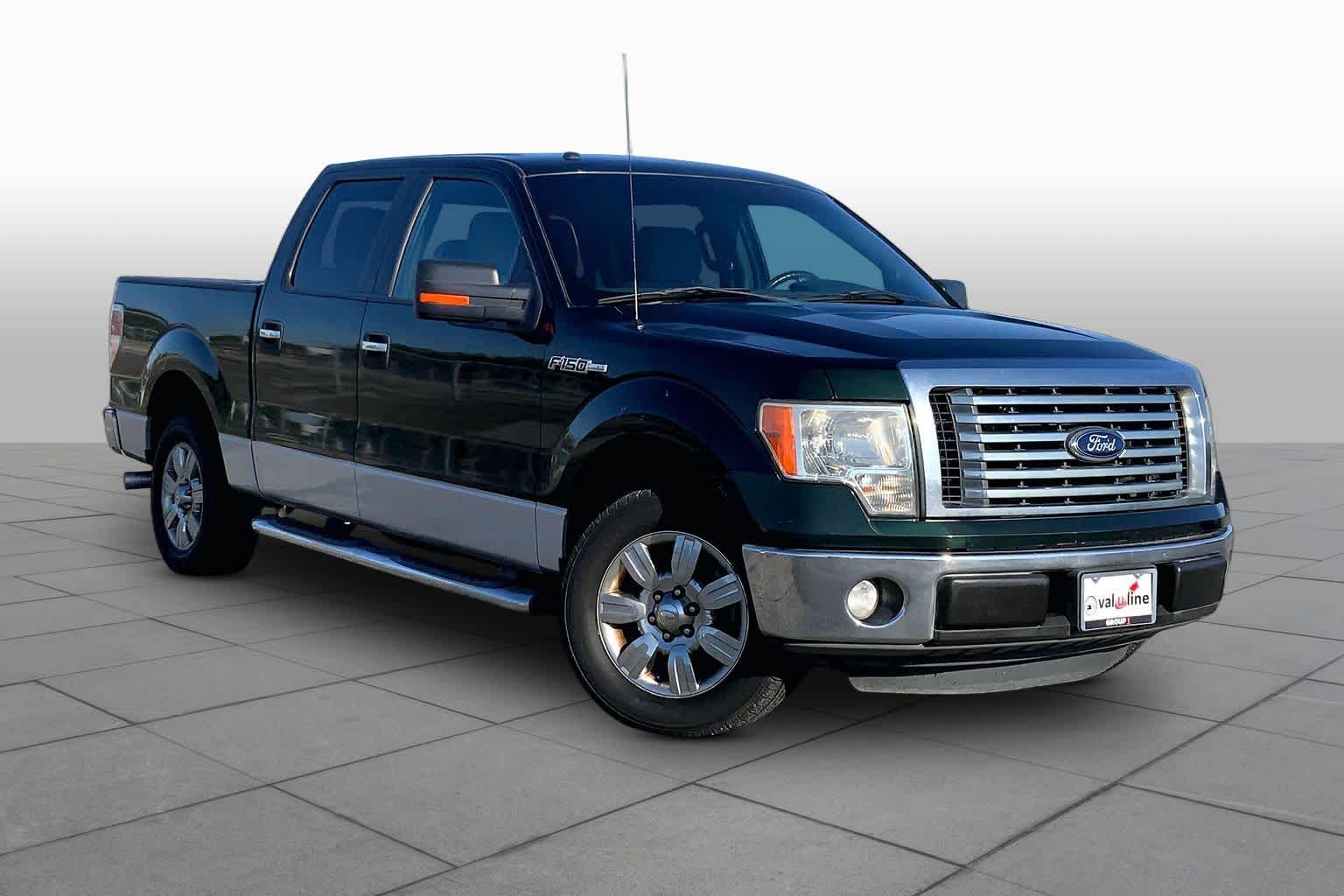 2012 Ford F-150 XLT Green Gem Metallic/Ingot Silver Metallic at Group 1 Toyota Southwest