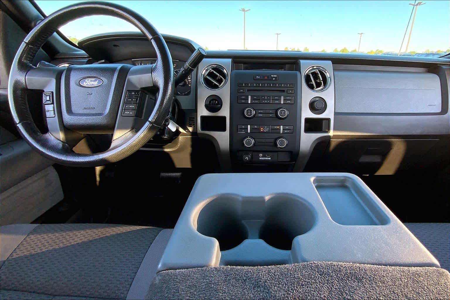 2012 Ford F-150 XLT Green Gem Metallic/Ingot Silver Metallic at Group 1 Toyota Southwest