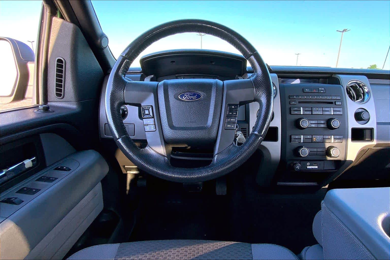 2012 Ford F-150 XLT Green Gem Metallic/Ingot Silver Metallic at Group 1 Toyota Southwest