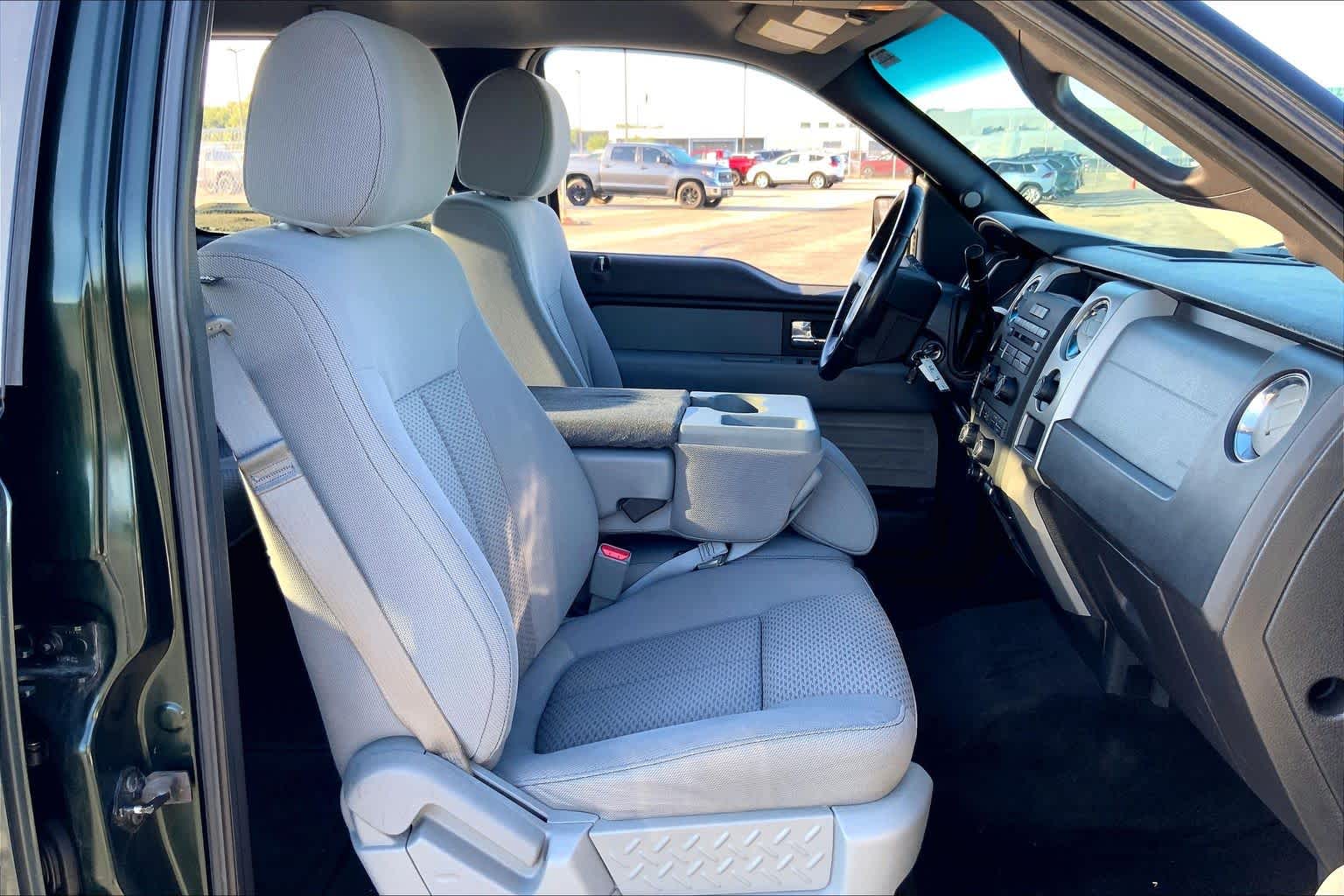 2012 Ford F-150 XLT Green Gem Metallic/Ingot Silver Metallic at Group 1 Toyota Southwest