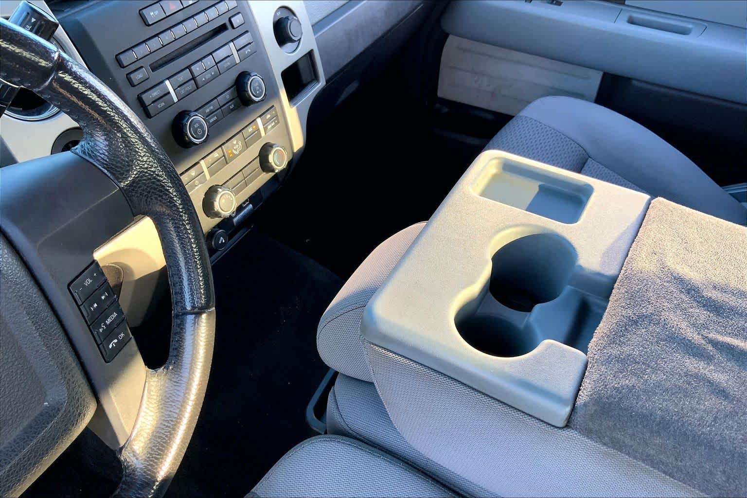 2012 Ford F-150 XLT Green Gem Metallic/Ingot Silver Metallic at Group 1 Toyota Southwest