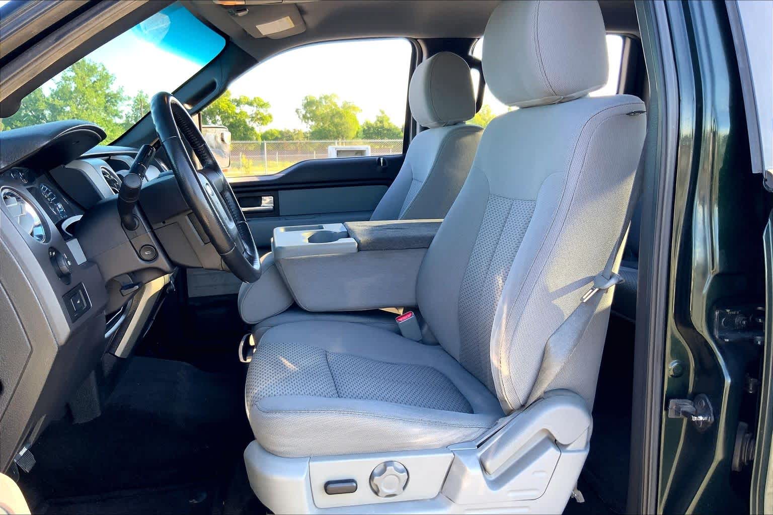 2012 Ford F-150 XLT Green Gem Metallic/Ingot Silver Metallic at Group 1 Toyota Southwest