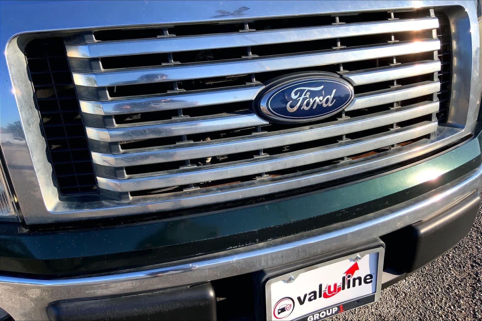 2012 Ford F-150 XLT Green Gem Metallic/Ingot Silver Metallic at Group 1 Toyota Southwest