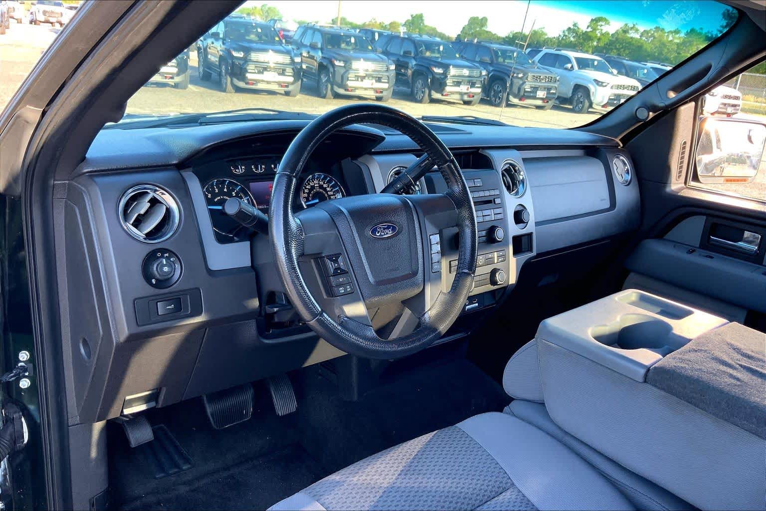 2012 Ford F-150 XLT Green Gem Metallic/Ingot Silver Metallic at Group 1 Toyota Southwest