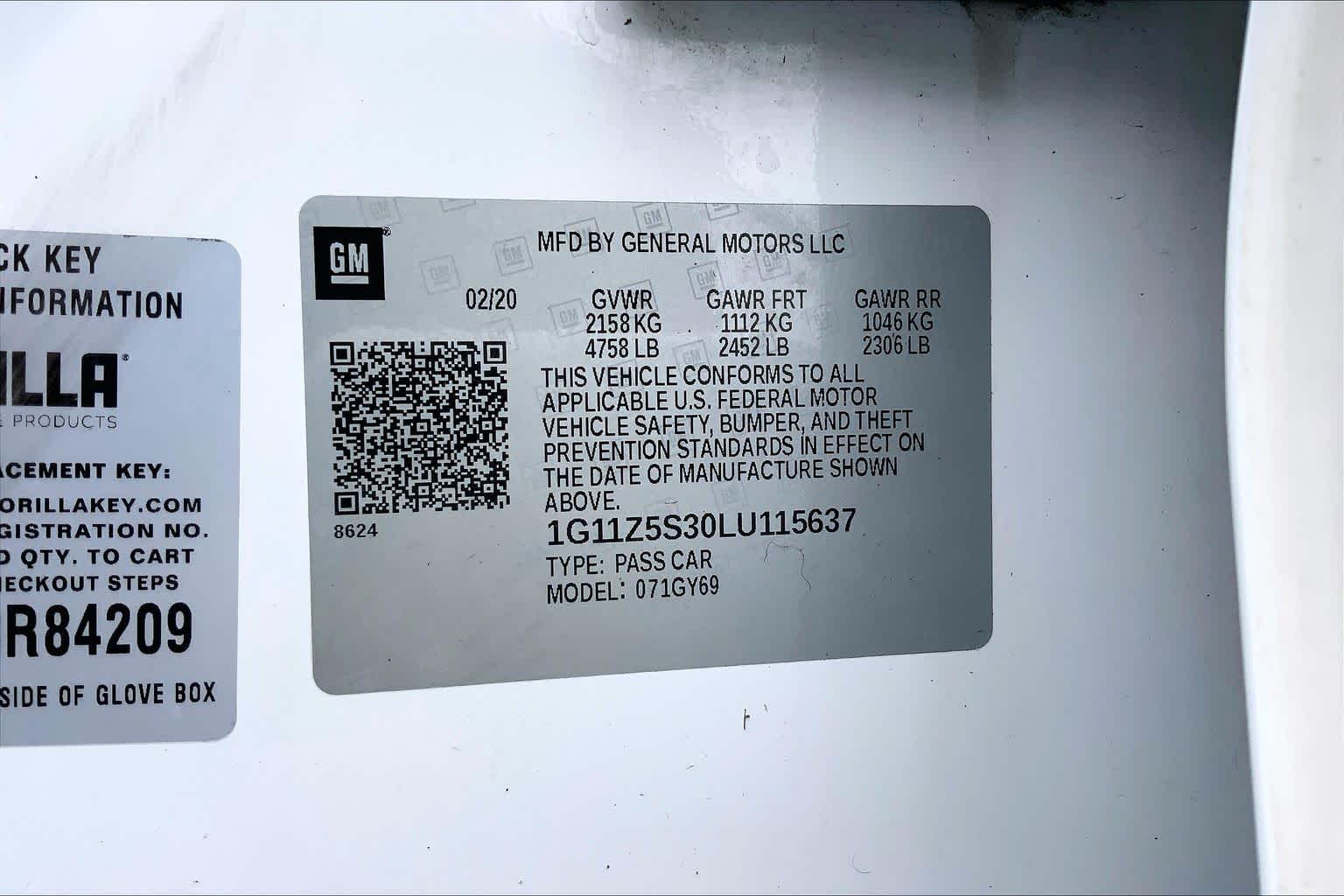 2020 Chevrolet Impala LT Summit White at Texan GMC Buick