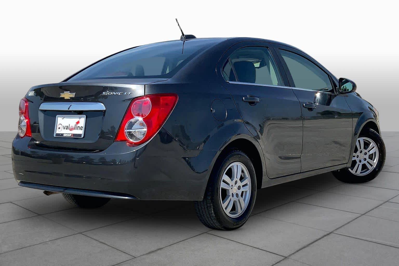 2016 Chevrolet Sonic LT Nightfall Gray Metallic at Auto Boutique Texas
