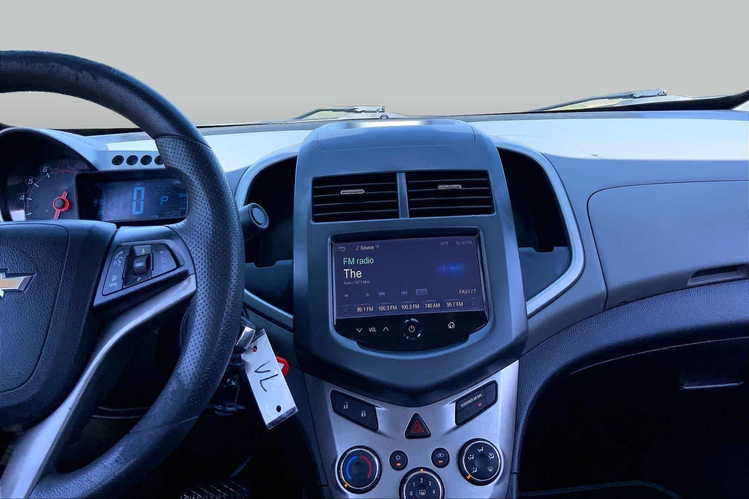 2016 Chevrolet Sonic LT Nightfall Gray Metallic at Auto Boutique Texas