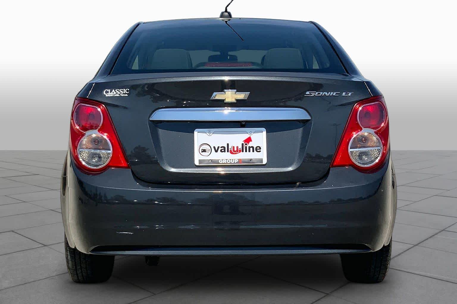 2016 Chevrolet Sonic LT Nightfall Gray Metallic at Auto Boutique Texas