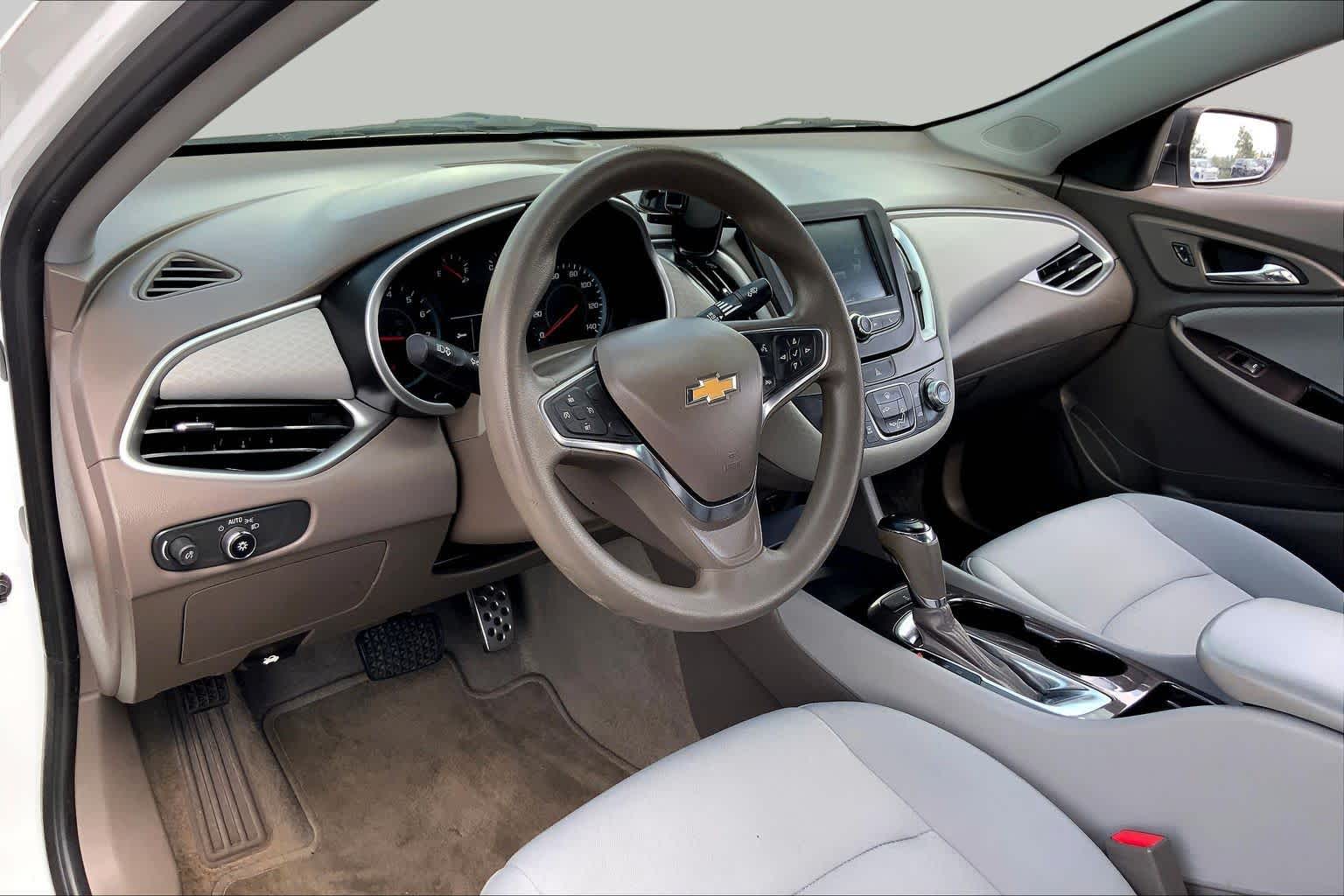 2017 Chevrolet Malibu LS Summit White at Westside Kia