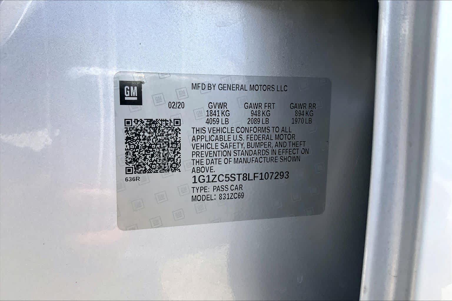 2020 Chevrolet Malibu LS Silver Ice Metallic at Auto Boutique Texas