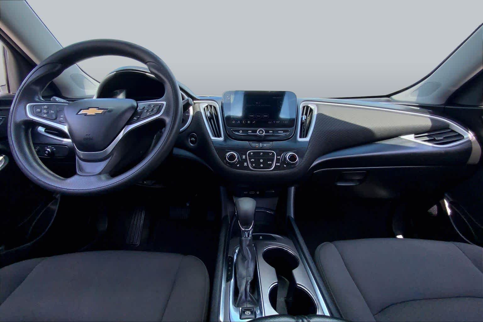 2023 Chevrolet Malibu LT Summit White at AutoNation Chevrolet Gulf Fwy