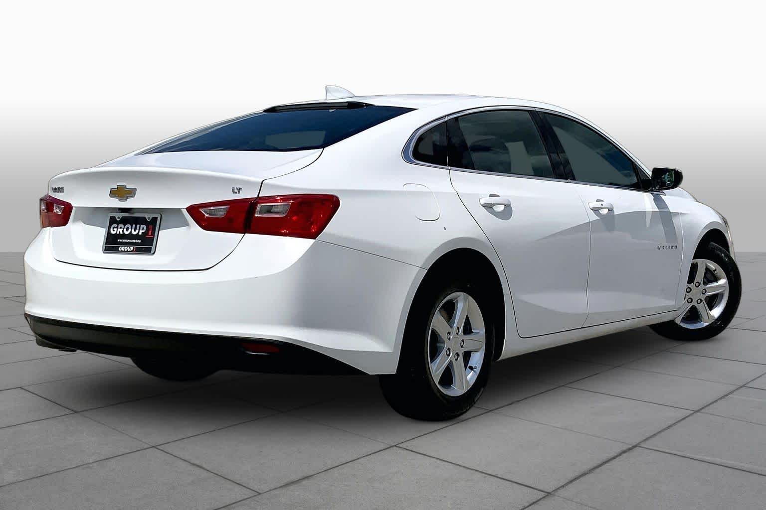 2023 Chevrolet Malibu LT Summit White at AutoNation Chevrolet Gulf Fwy