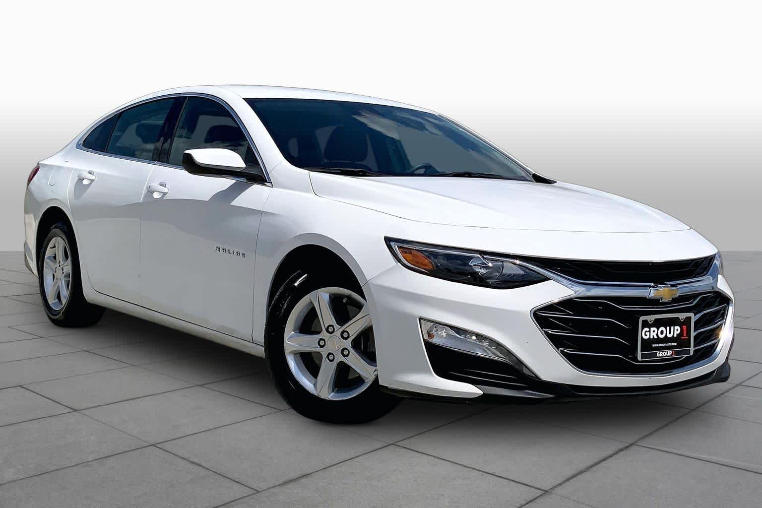 2023 Chevrolet Malibu LT Summit White at AutoNation Chevrolet Gulf Fwy