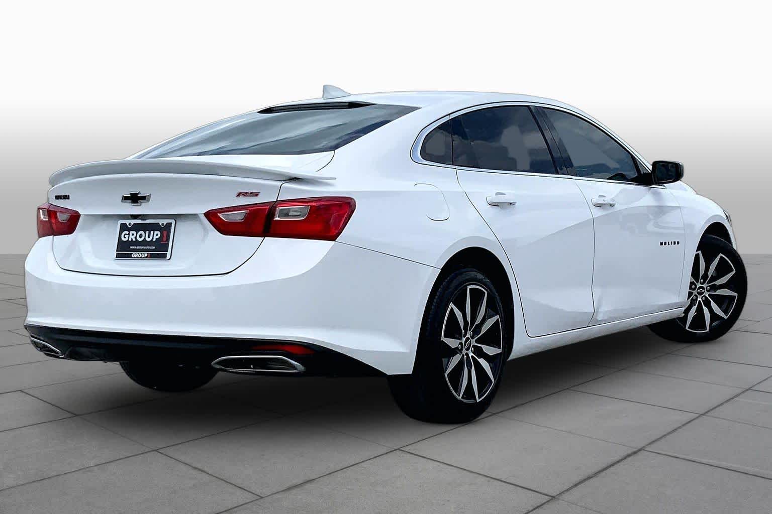 2022 Chevrolet Malibu RS Summit White at Texan GMC Buick