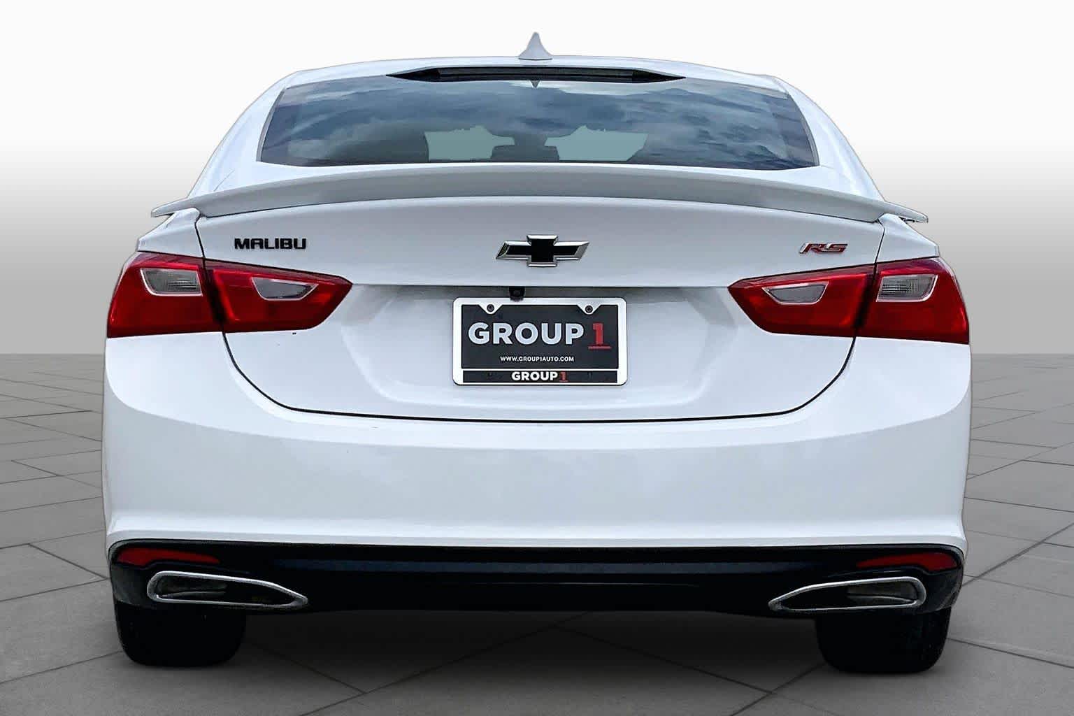 2022 Chevrolet Malibu RS Summit White at Texan GMC Buick