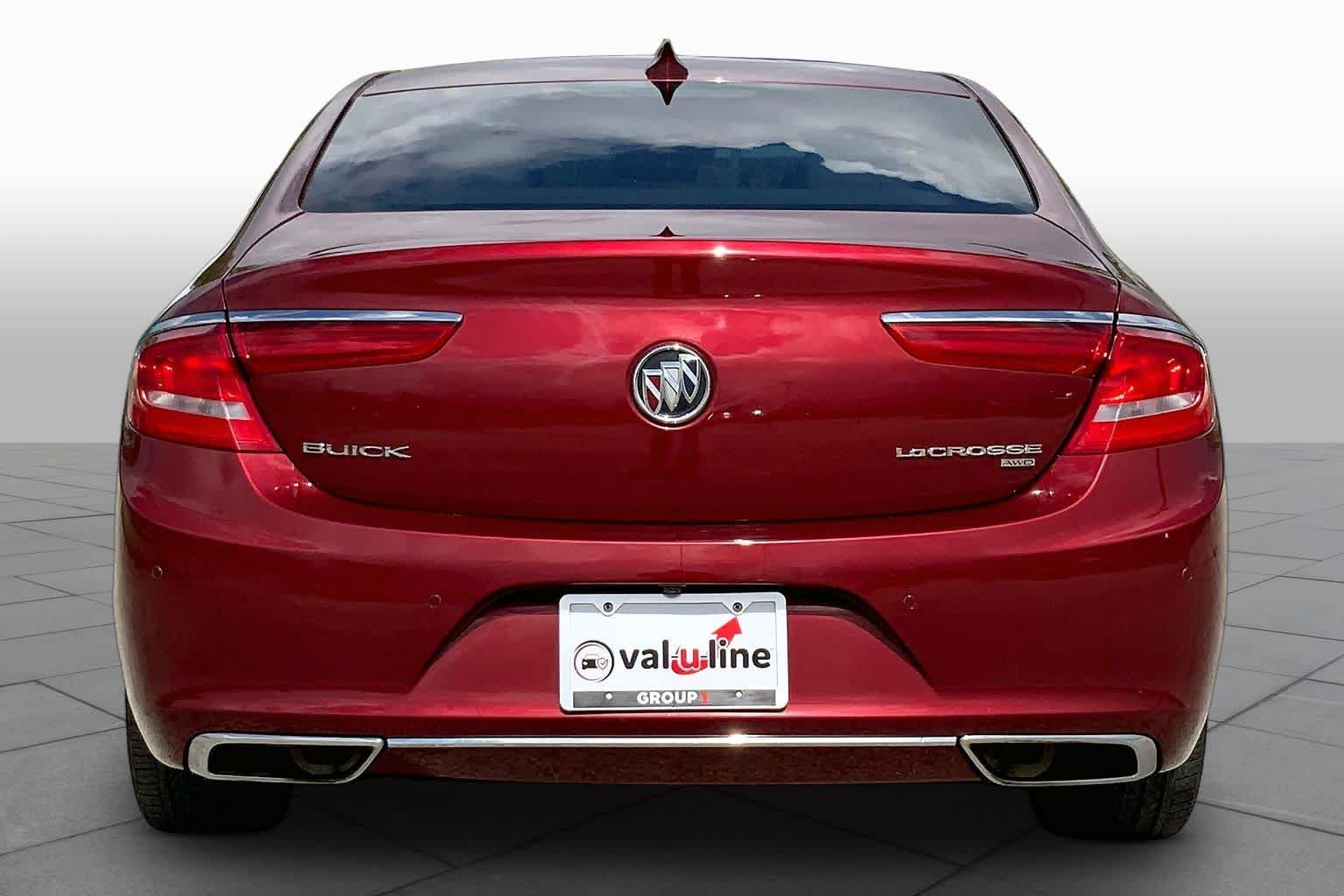 2017 Buick LaCrosse Premium Crimson Red Tintcoat at Texan GMC Buick