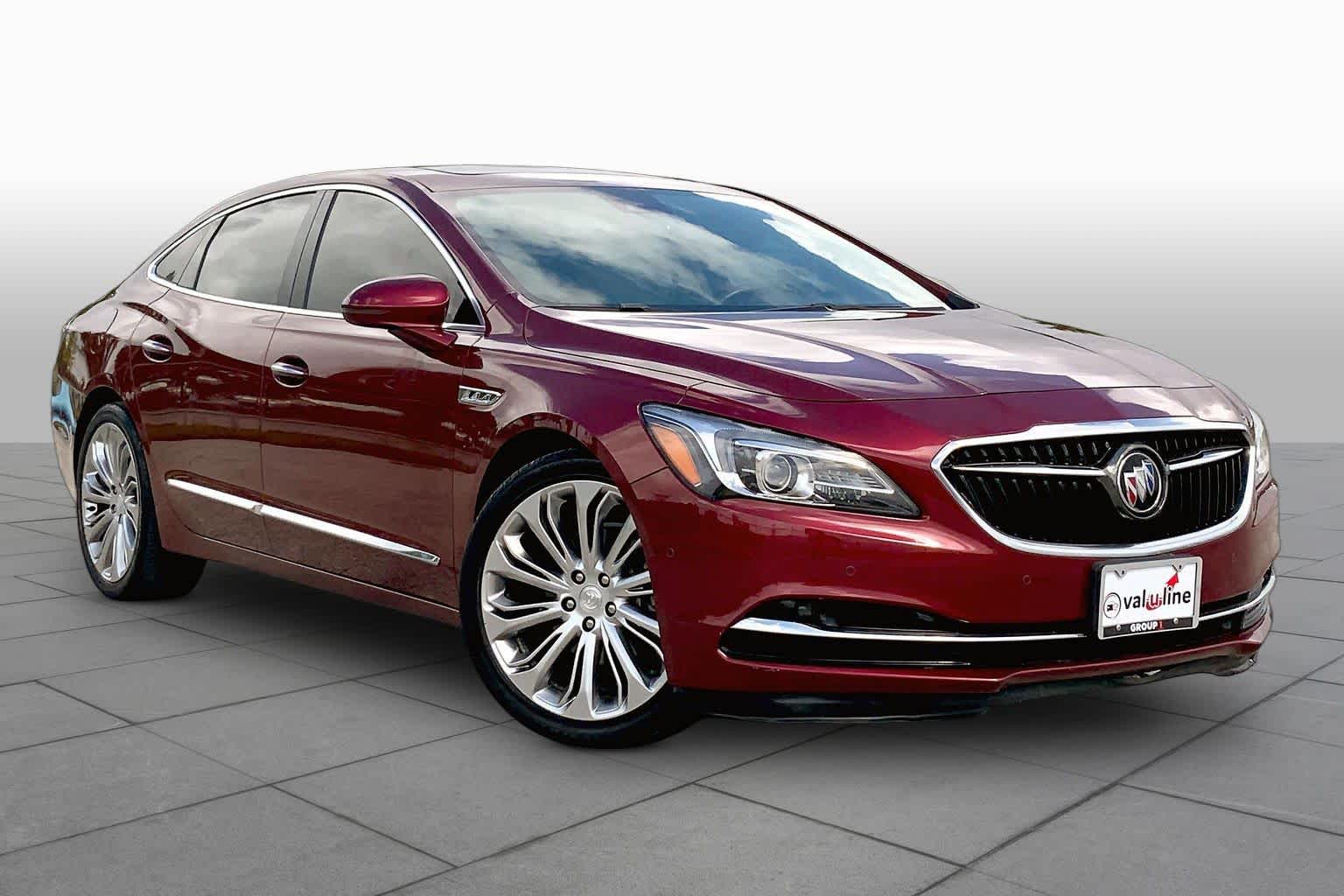 2017 Buick LaCrosse Premium Crimson Red Tintcoat at Texan GMC Buick