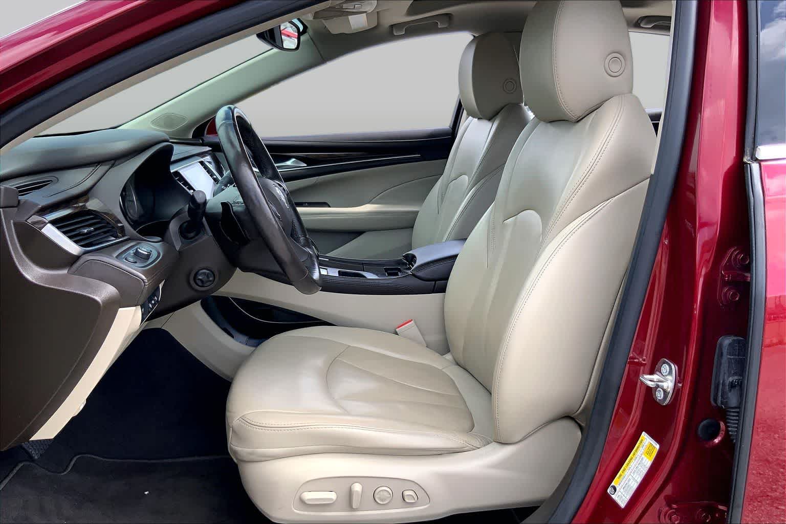 2017 Buick LaCrosse Premium Crimson Red Tintcoat at Texan GMC Buick