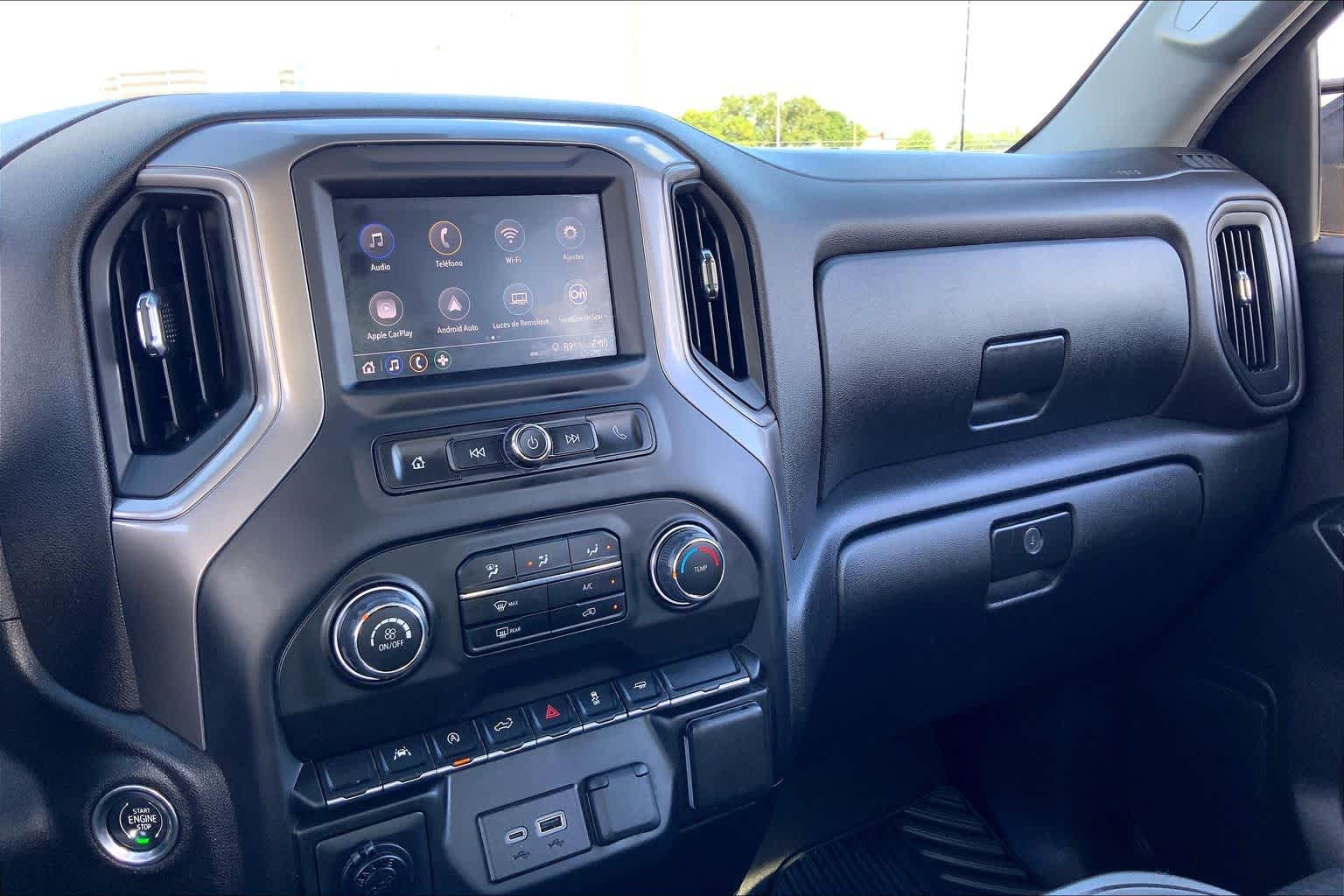 2024 Chevrolet Silverado 1500 Custom Summit White at Texan GMC Buick