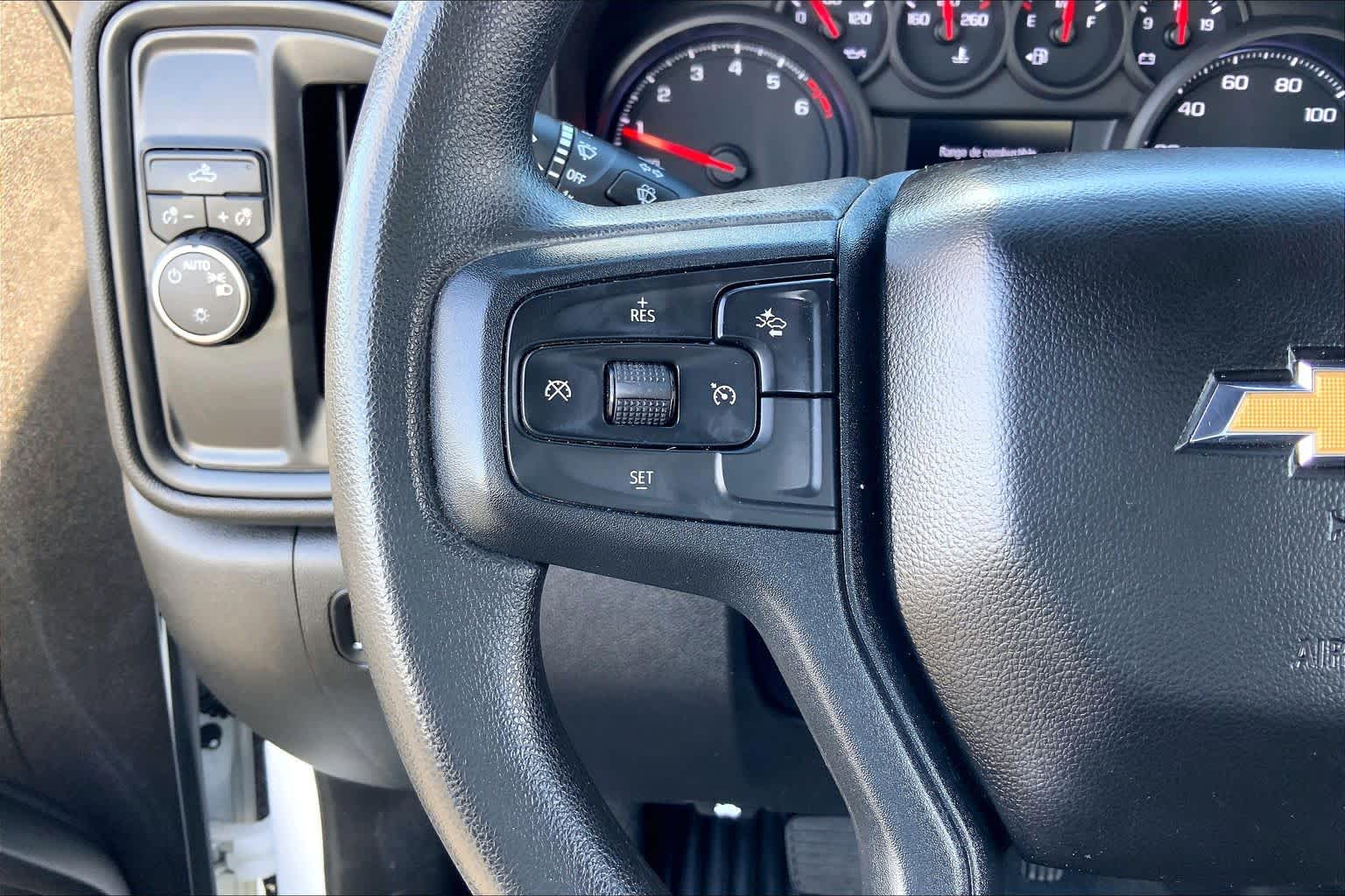 2024 Chevrolet Silverado 1500 Custom Summit White at Texan GMC Buick