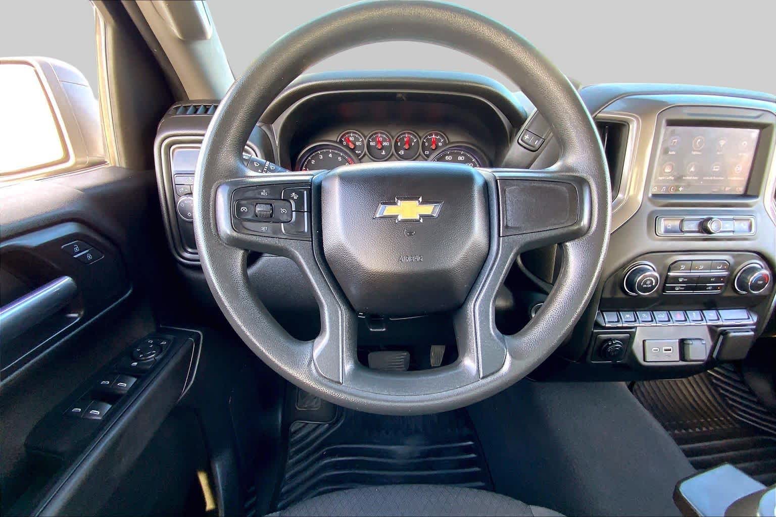2024 Chevrolet Silverado 1500 Custom Summit White at Texan GMC Buick