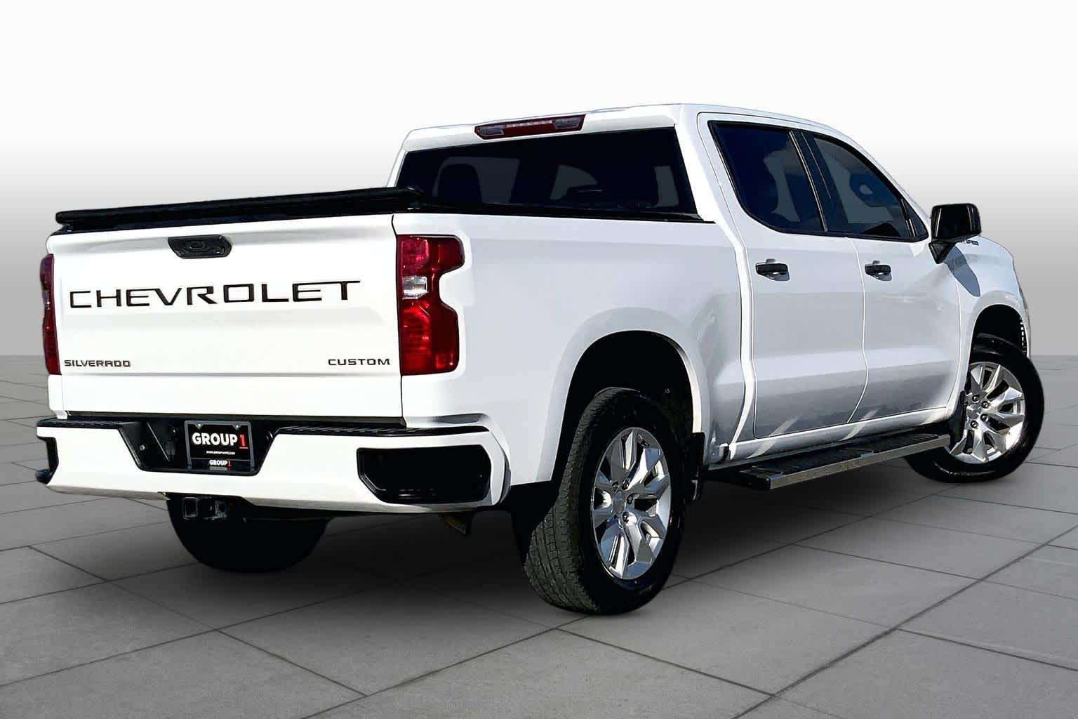 2024 Chevrolet Silverado 1500 Custom Summit White at Texan GMC Buick