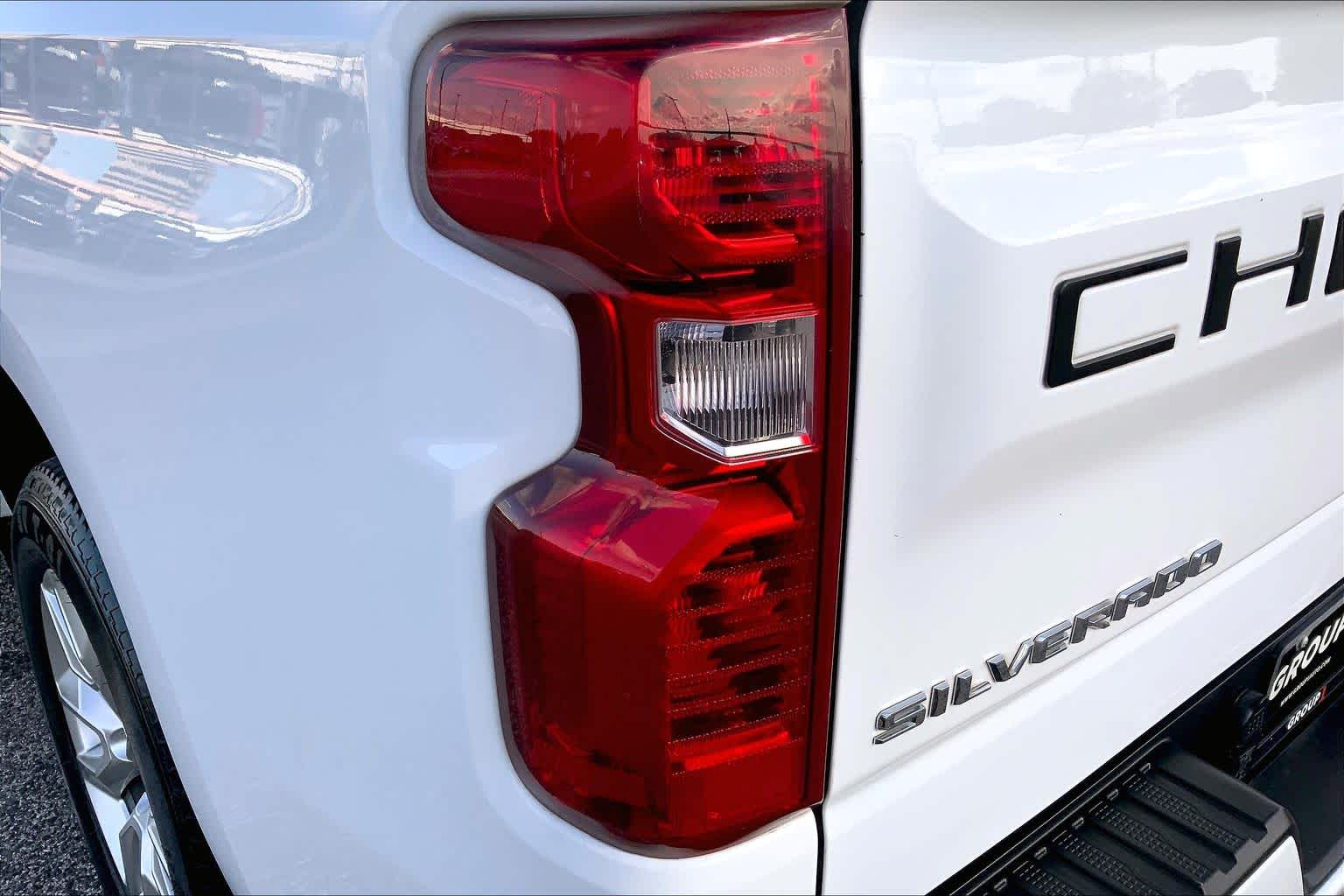 2024 Chevrolet Silverado 1500 Custom Summit White at Texan GMC Buick