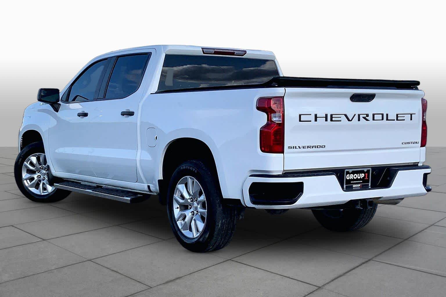 2024 Chevrolet Silverado 1500 Custom Summit White at Texan GMC Buick