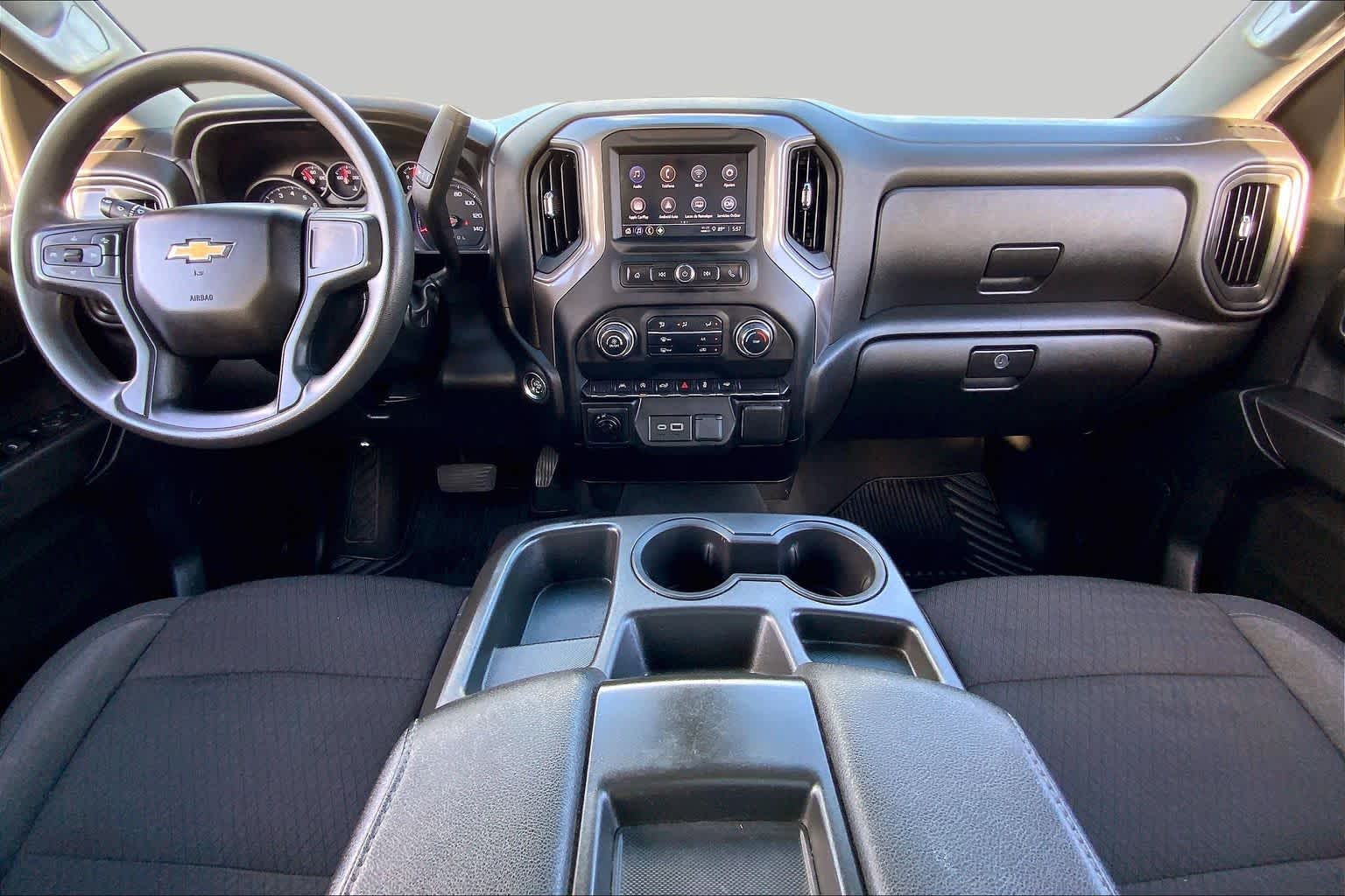 2024 Chevrolet Silverado 1500 Custom Summit White at Texan GMC Buick