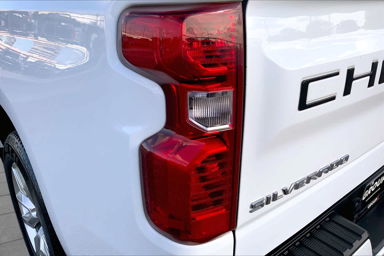 2024 Chevrolet Silverado 1500 Custom Summit White at Texan GMC Buick