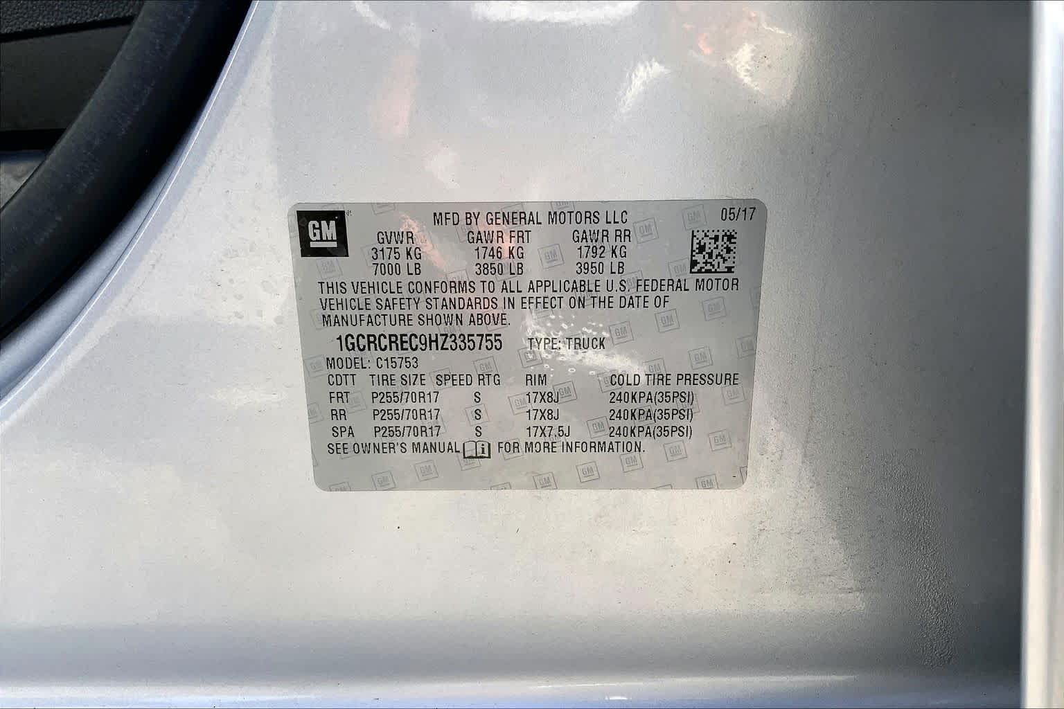 2017 Chevrolet Silverado 1500 photo 36 of 36