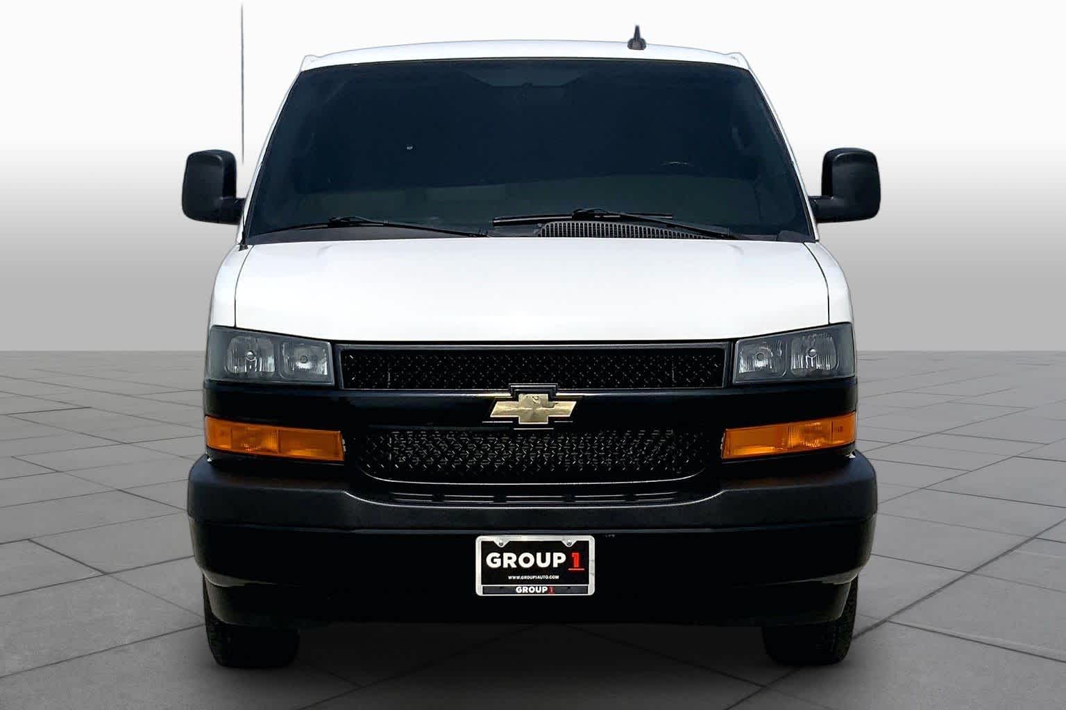 2023 Chevrolet Express Cargo Van  Summit White at Group 1 GMC Buick South