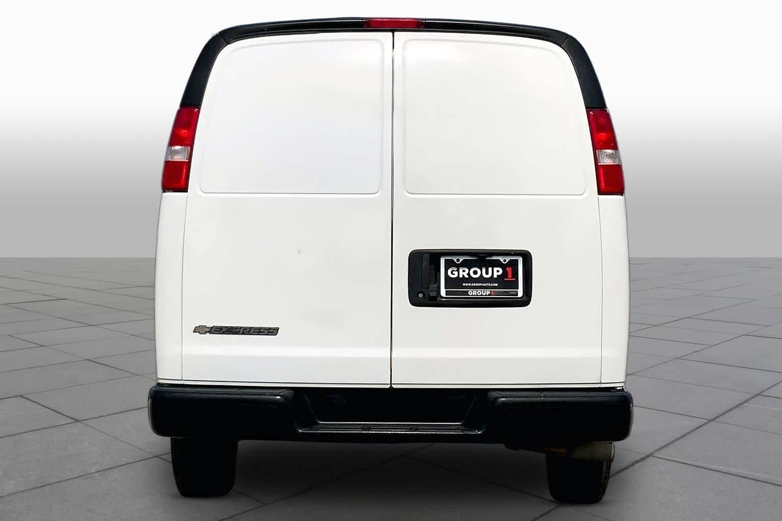 2023 Chevrolet Express Cargo Van  Summit White at Group 1 GMC Buick South