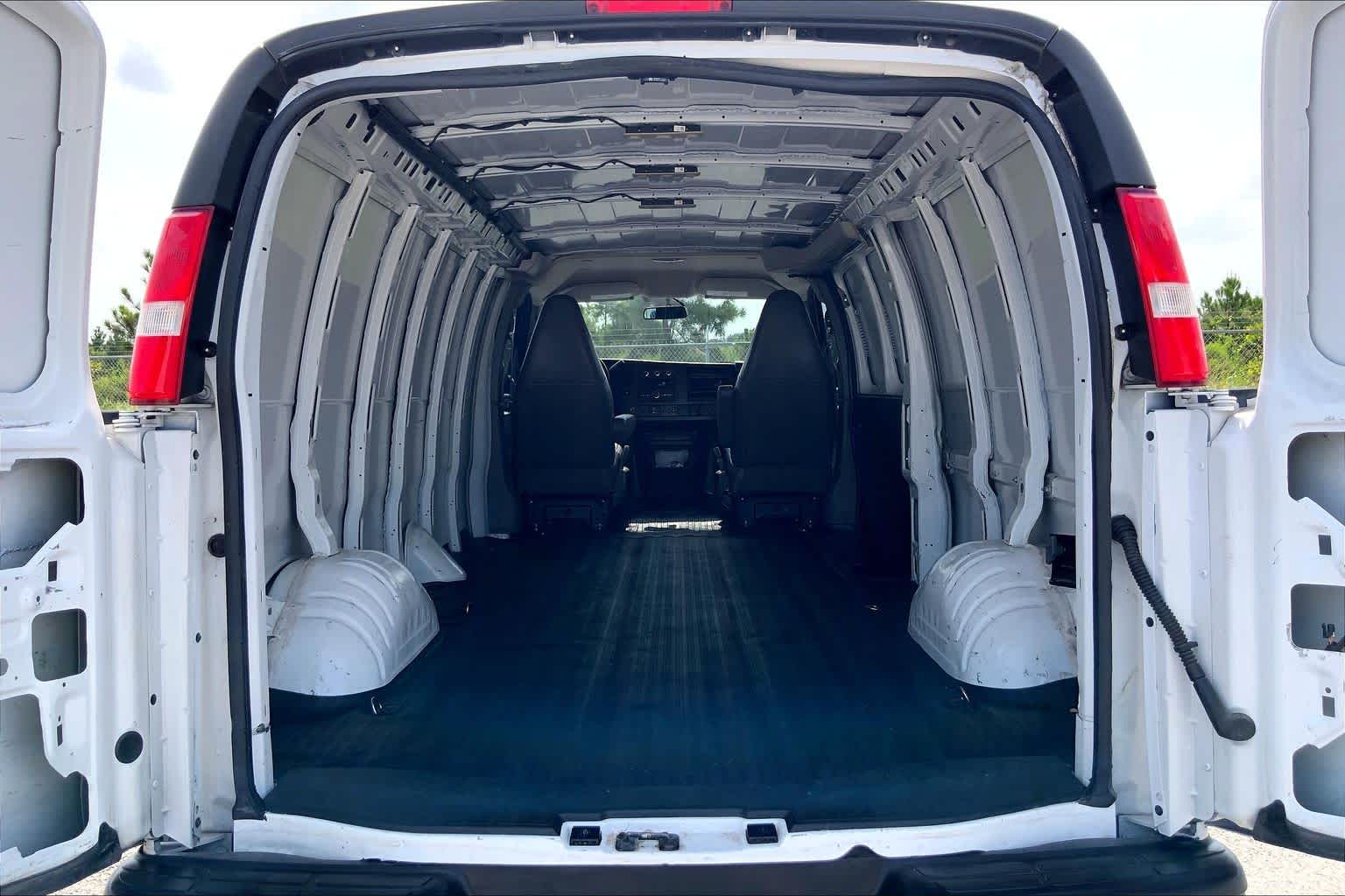 2023 Chevrolet Express Cargo Van  Summit White at Group 1 GMC Buick South