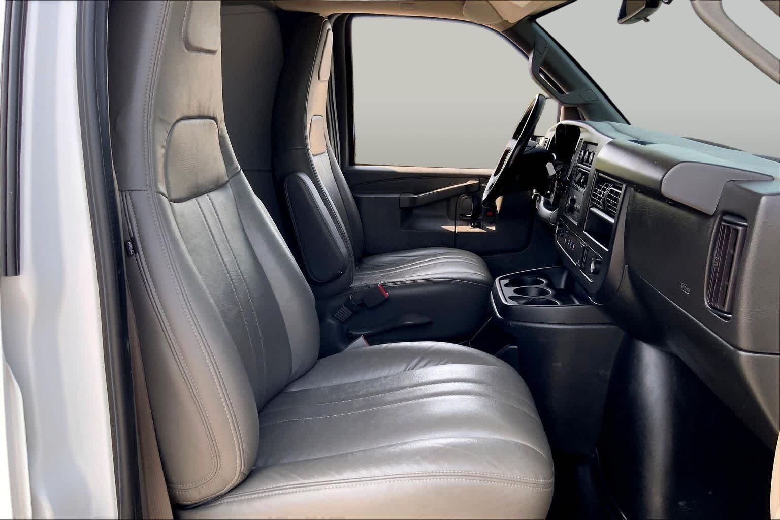 2023 Chevrolet Express Cargo Van  Summit White at Group 1 GMC Buick South