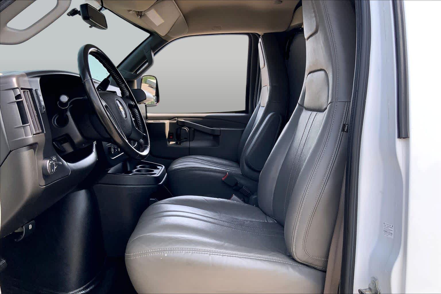 2023 Chevrolet Express Cargo Van  Summit White at Group 1 GMC Buick South